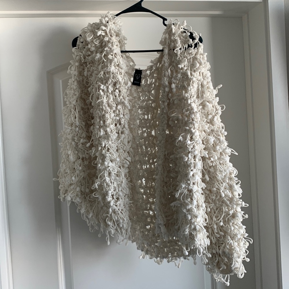 White Fluffy Jacket